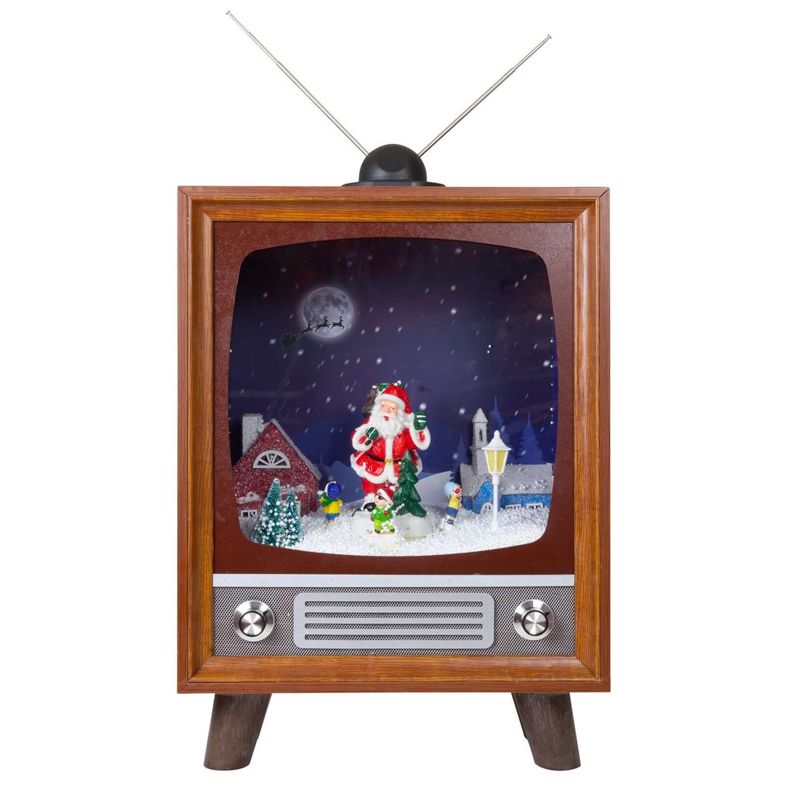 Schneiender XL Fernseher LED + Musik 54cm