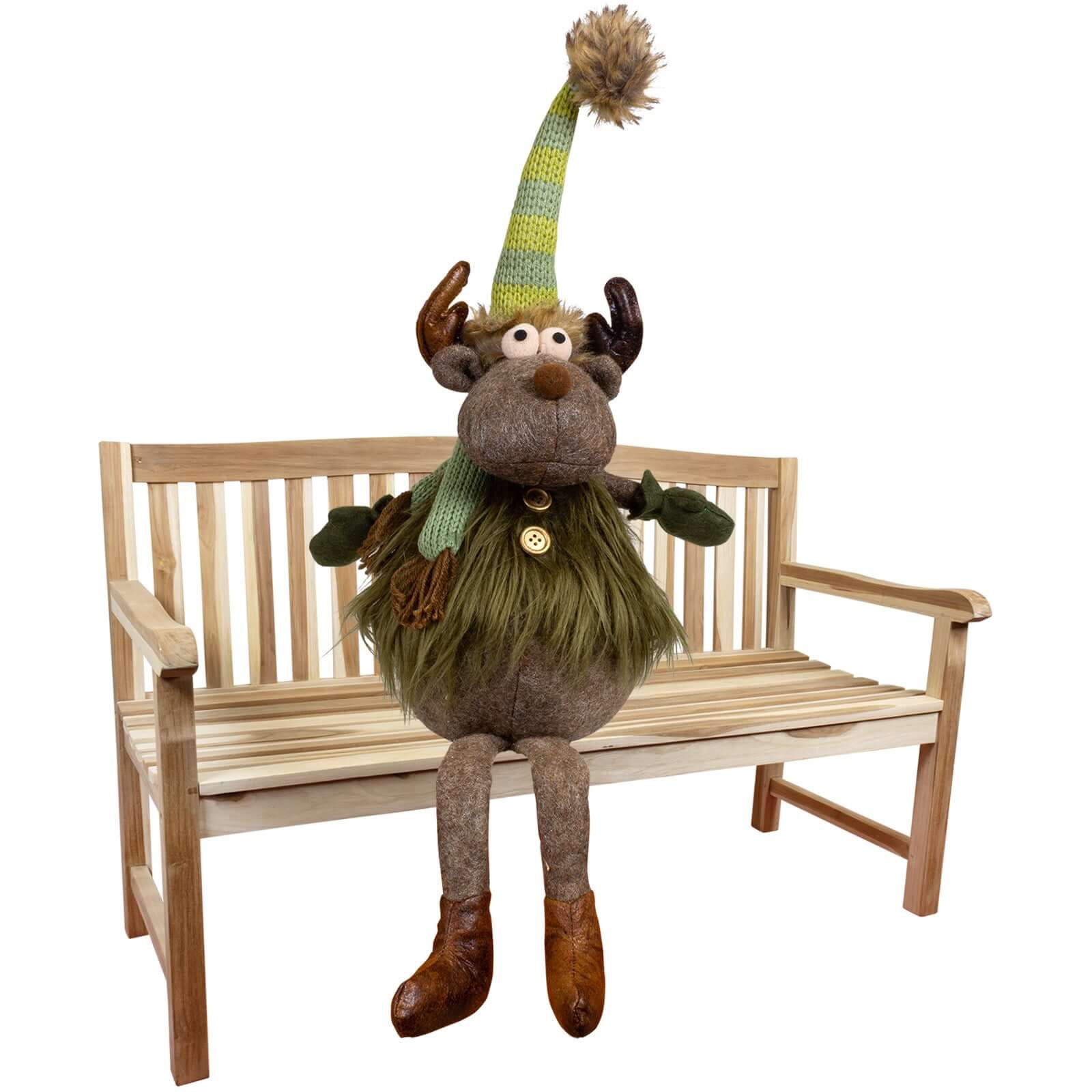 Elch 33cm (65cm) Kantenhocker, 2 Stück