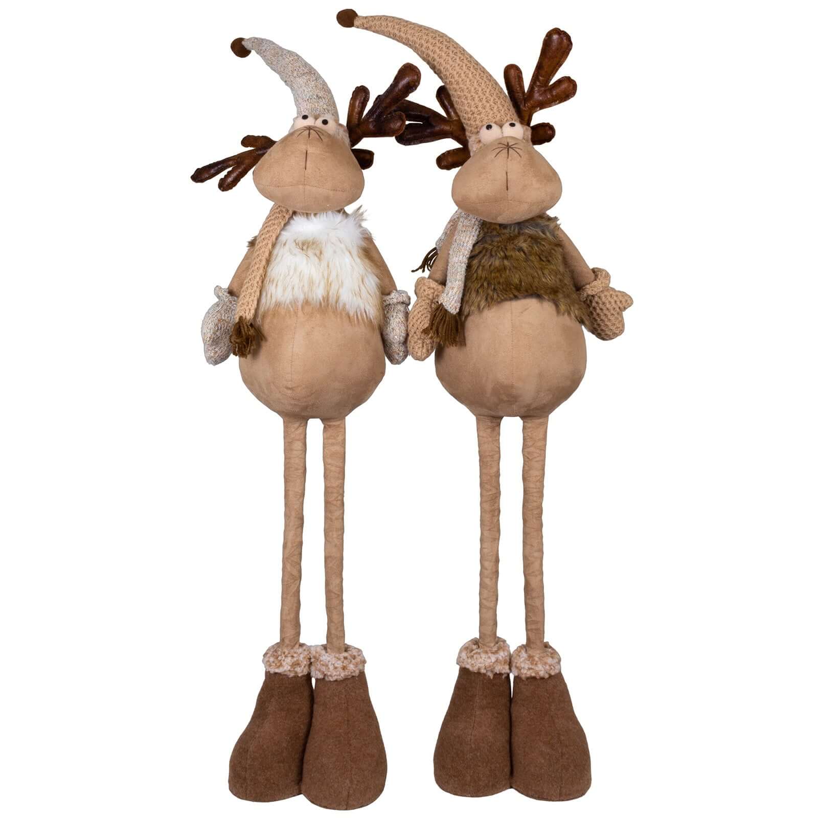 Elch ausziehbar 55-75cm (96-115cm), 2 Stück