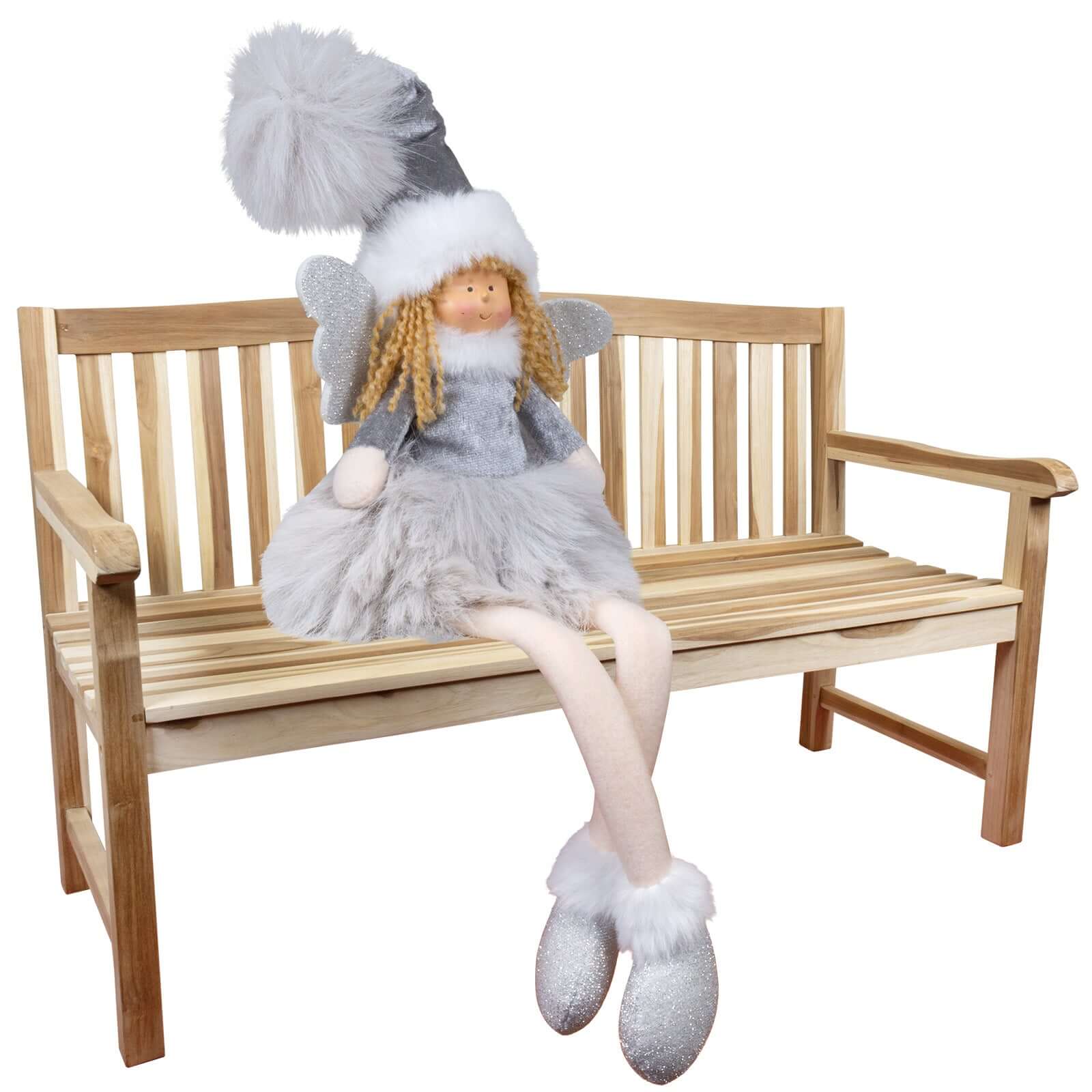 Dekofigur Engel 18cm (42cm) Kantenhocker, 2 Stück