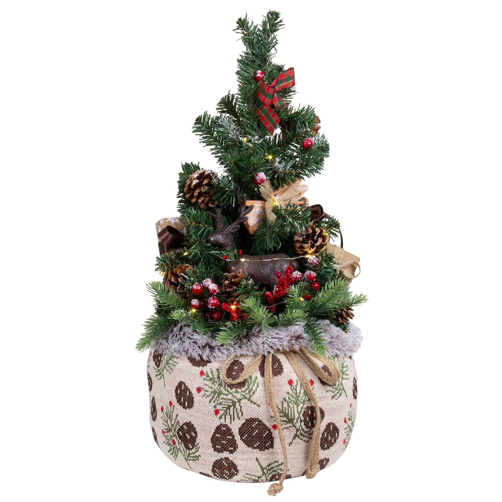 Geschenkesack 60cm mit LED + Timer