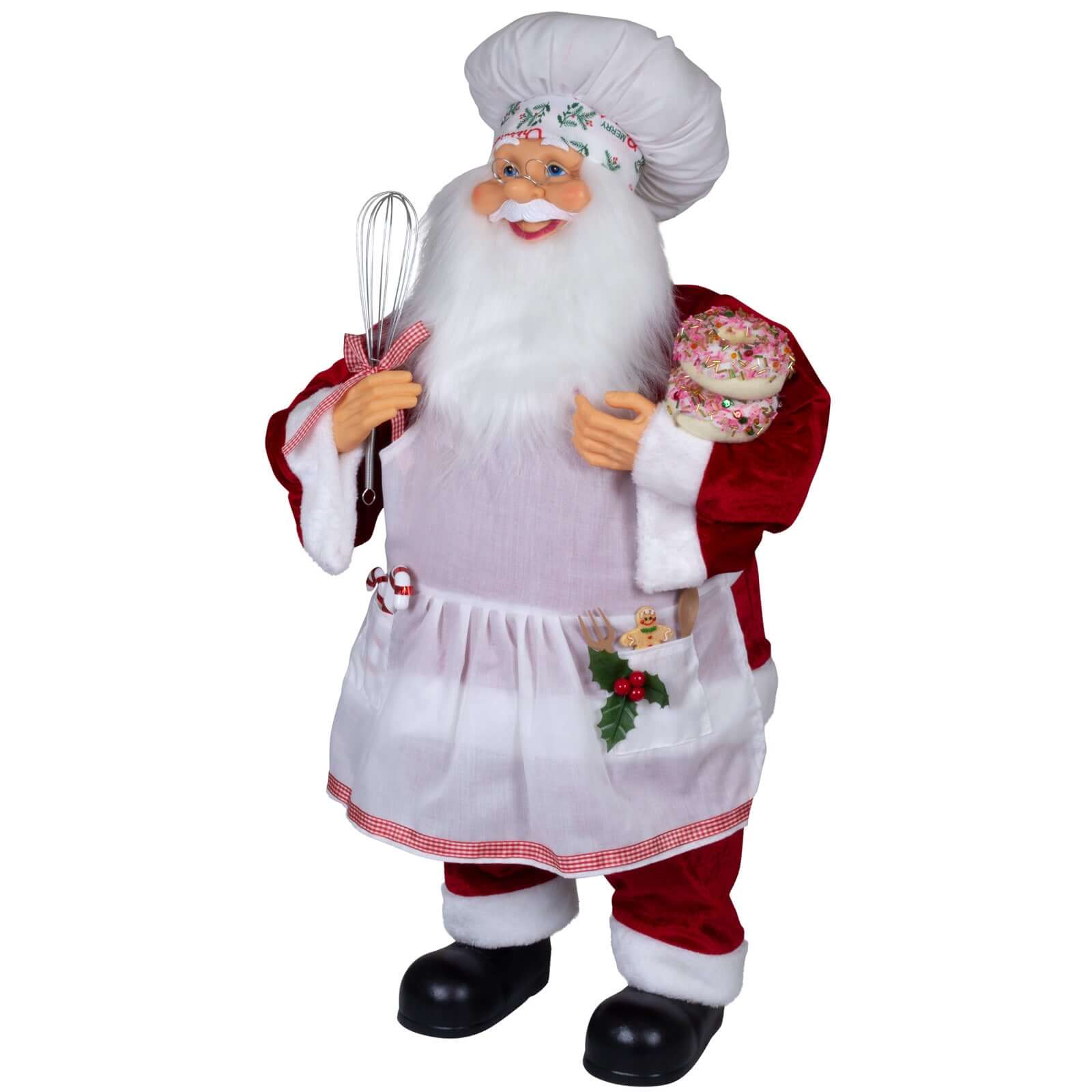 Weihnachtsmann Konditor 'Nicolas' 80cm stehend