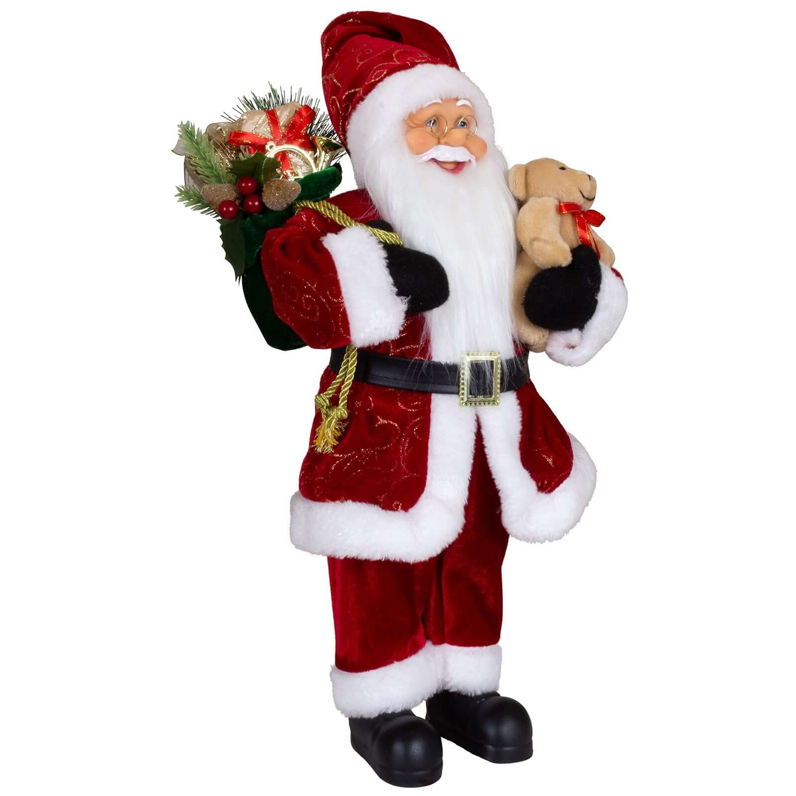 Weihnachtsmann Kjeld 45cm stehend