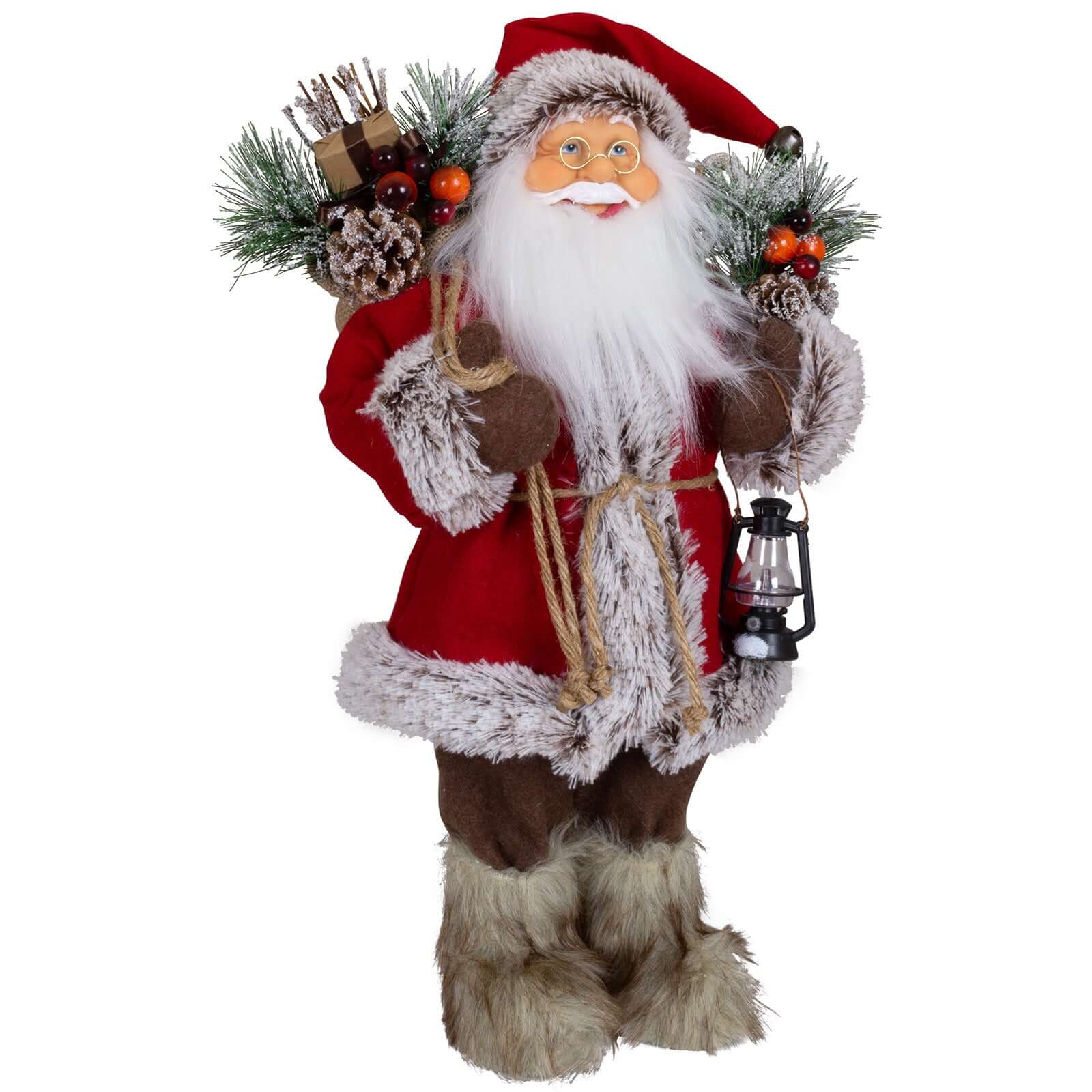 Weihnachtsmann Linus 45cm stehend