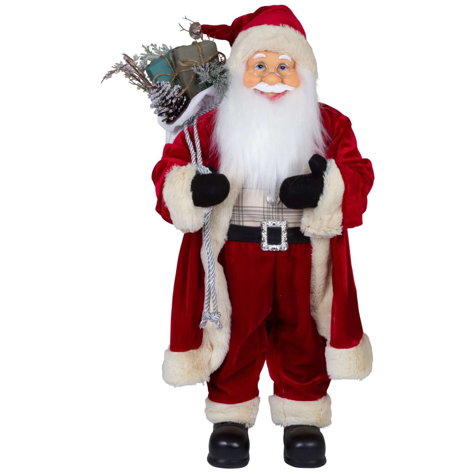 Weihnachtsmann Sigurd 60cm stehend