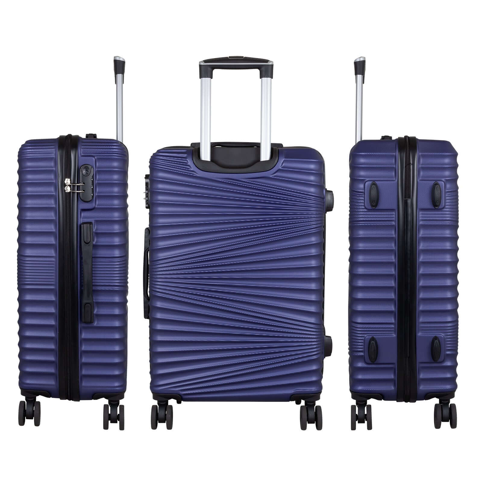 ABS mittlerer Reisekoffer Luxor- Größe M