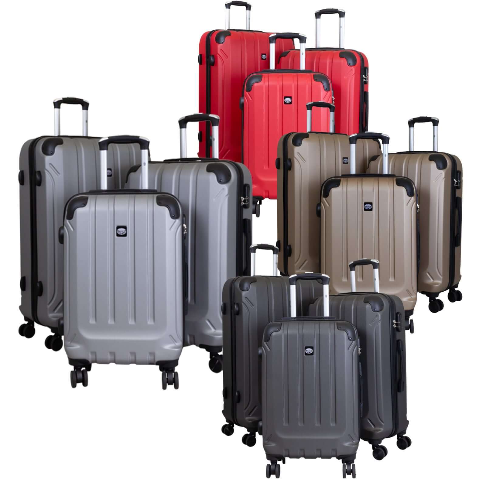 ABS Kofferset 3tlg Catalina