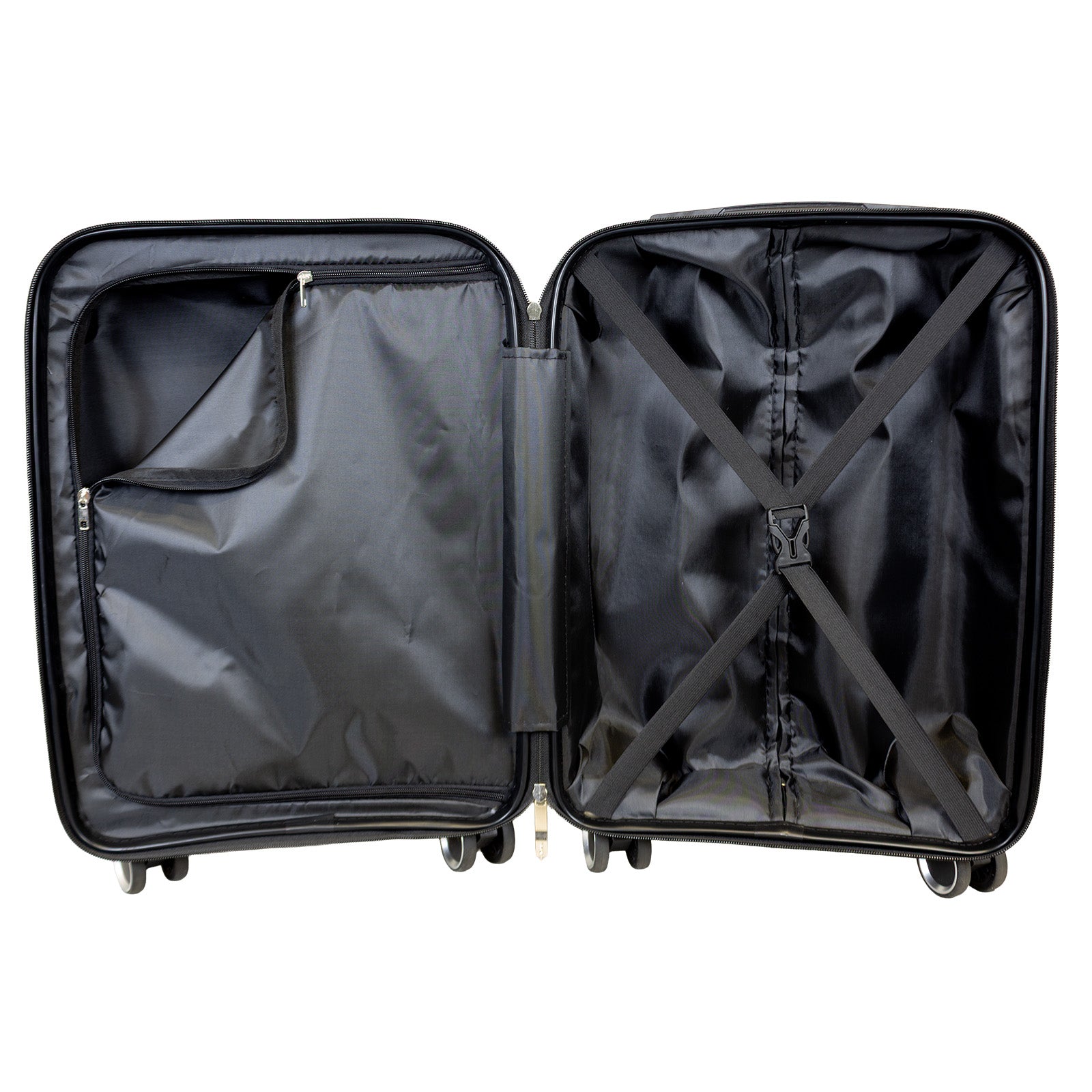 Hartschale PP Großer Reisekoffer Aruba schwarz