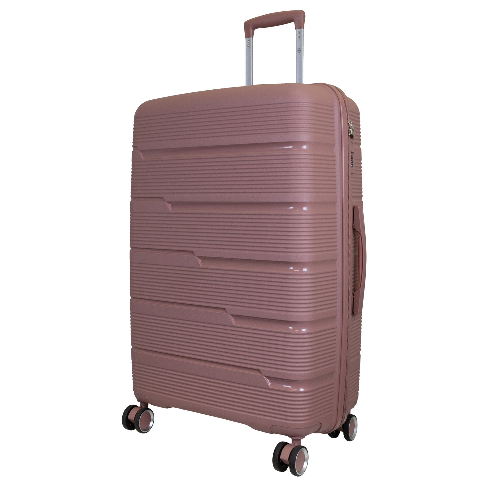 Hartschale PP Großer Reisekoffer Aruba roségold