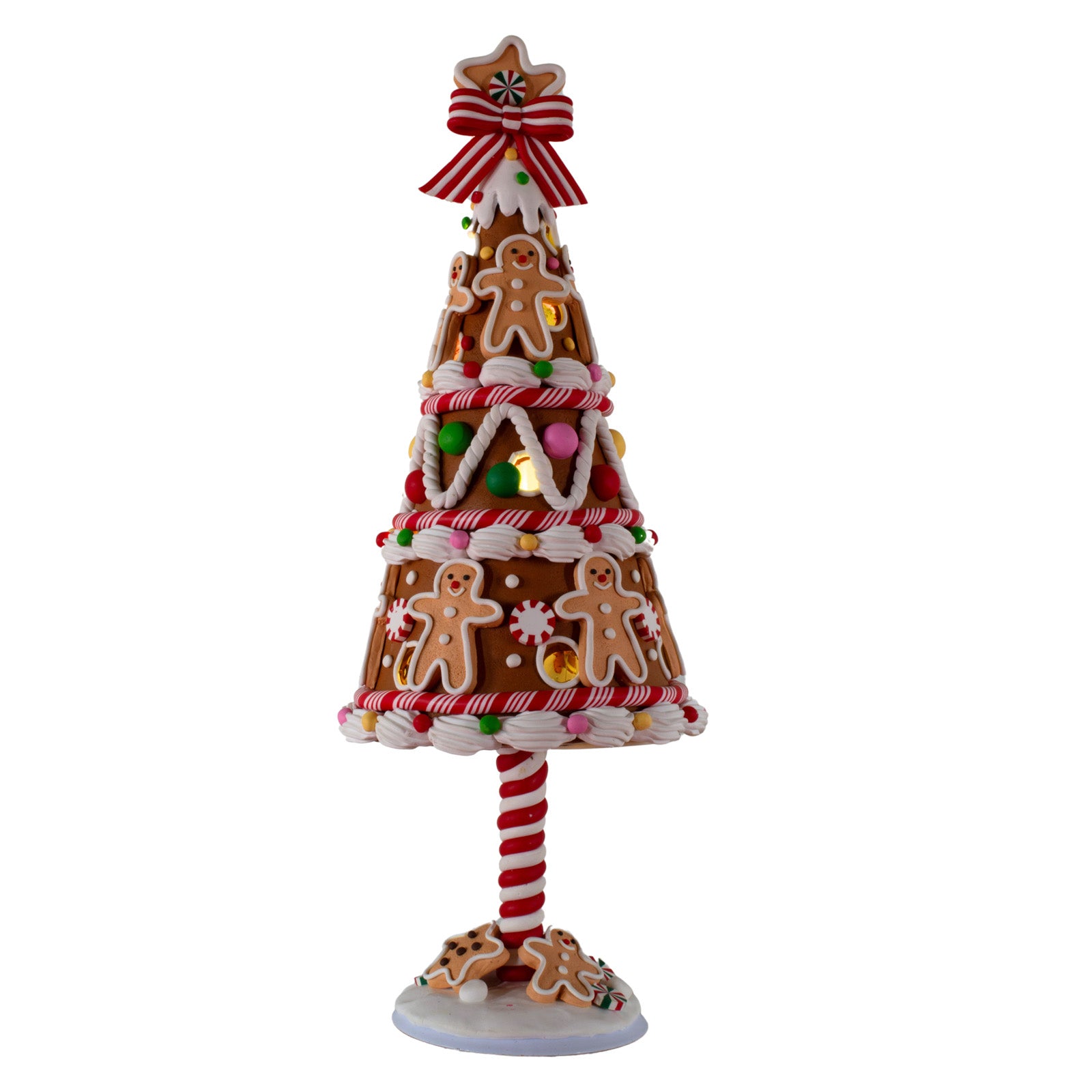 LED Lebkuchenbaum 33cm bunt