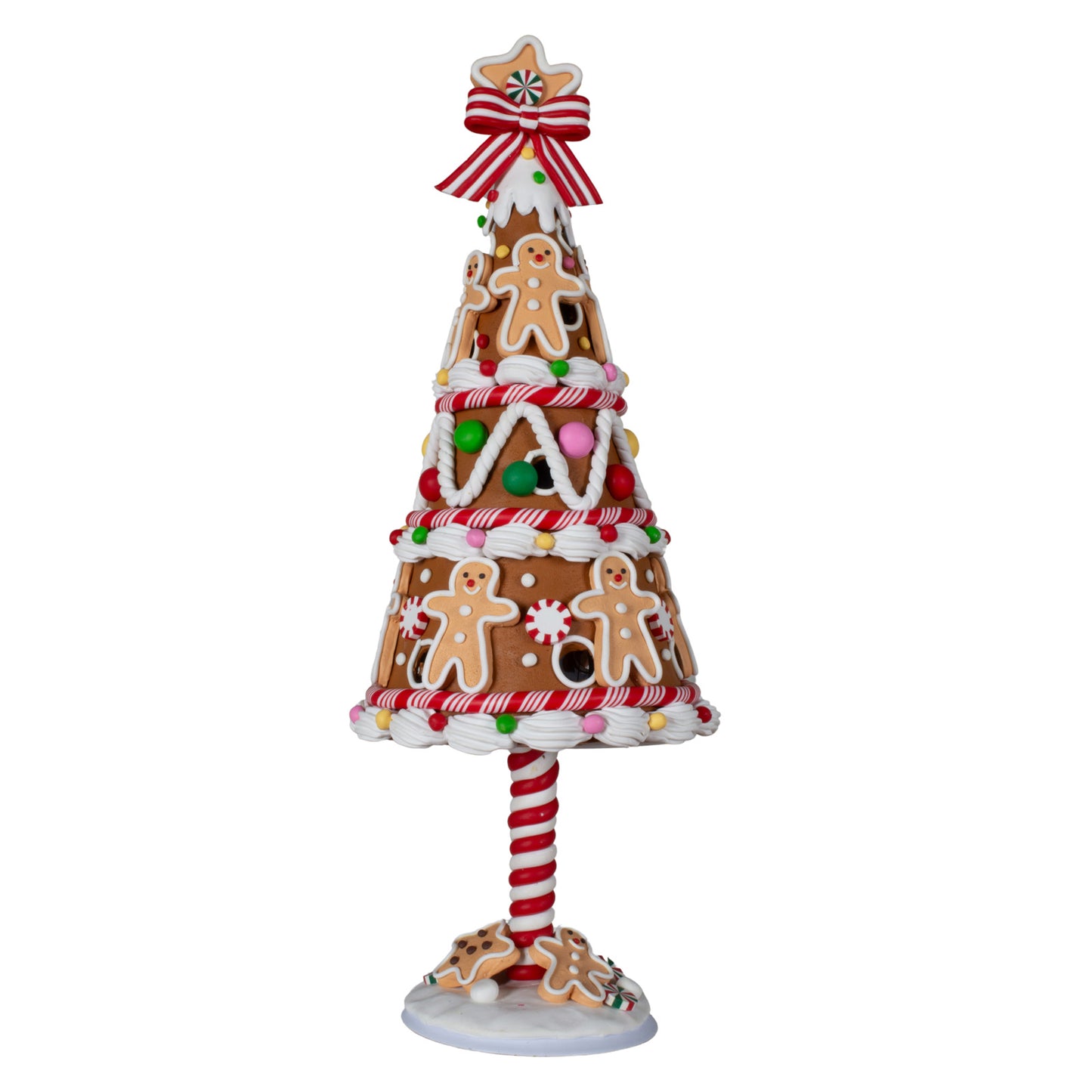 LED Lebkuchenbaum 33cm bunt
