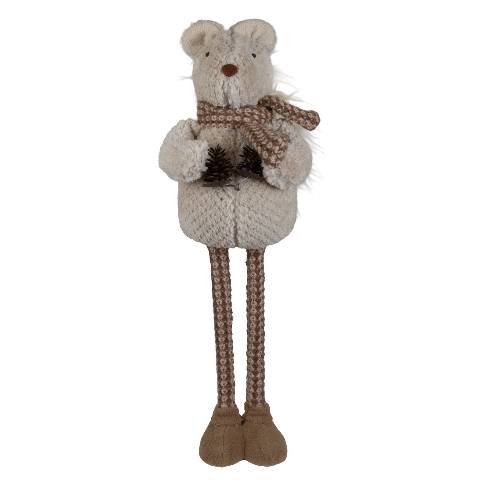 Eichhörnchen mit Teleskopbeinen 52-66cm – Handgefertigt