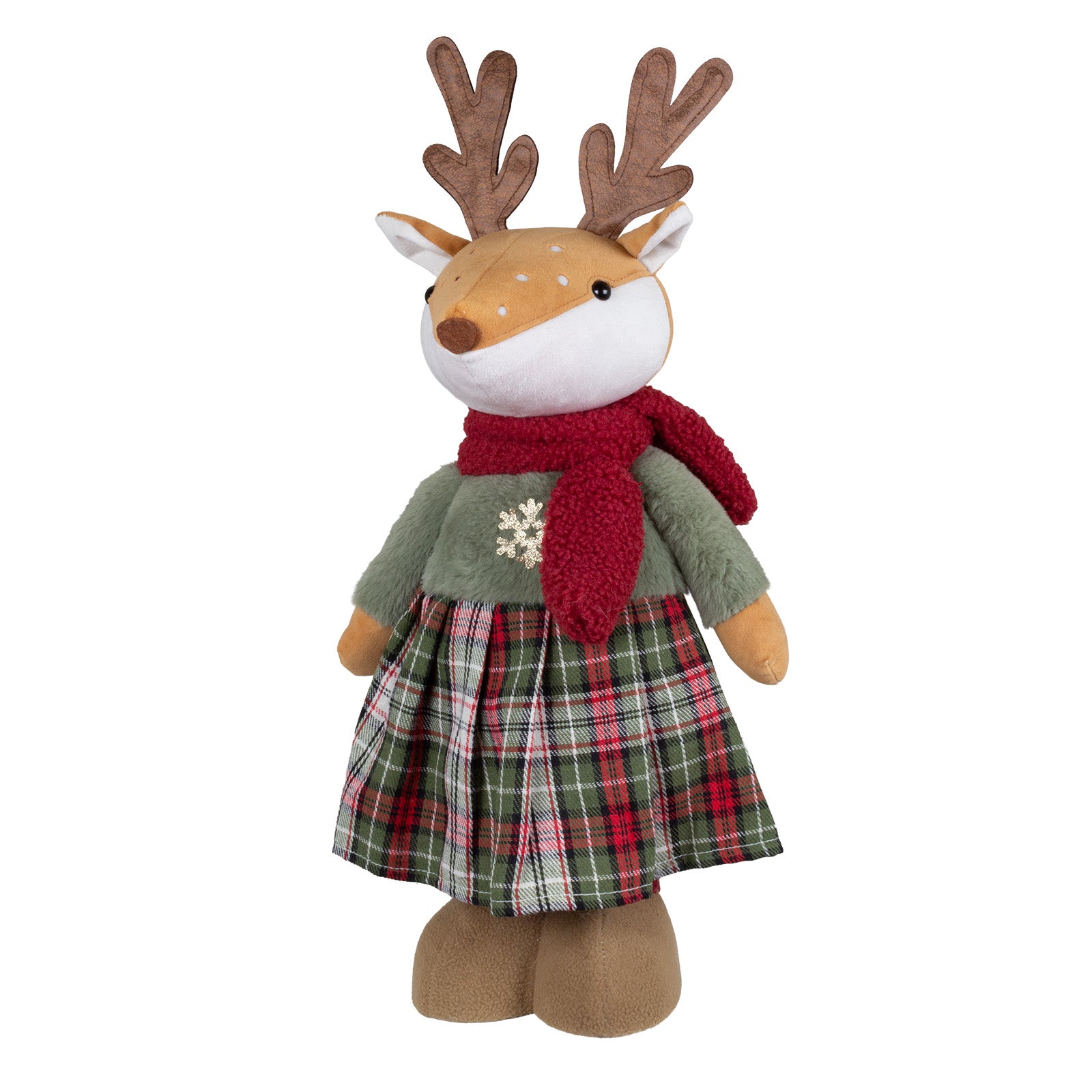 Hirsch mit Teleskopbeinen 55-82cm – 2 Designs, Handgefertigt