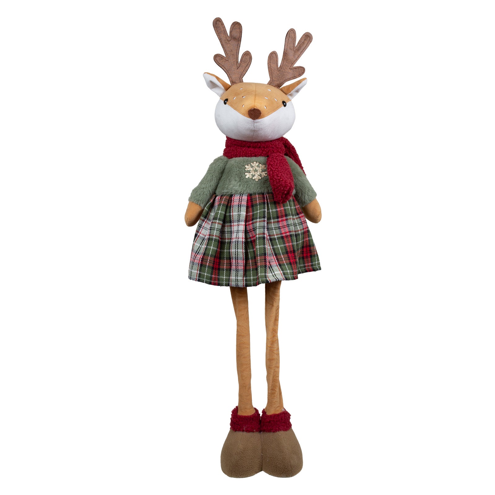 Hirsch mit Teleskopbeinen 55-82cm – 2 Designs, Handgefertigt