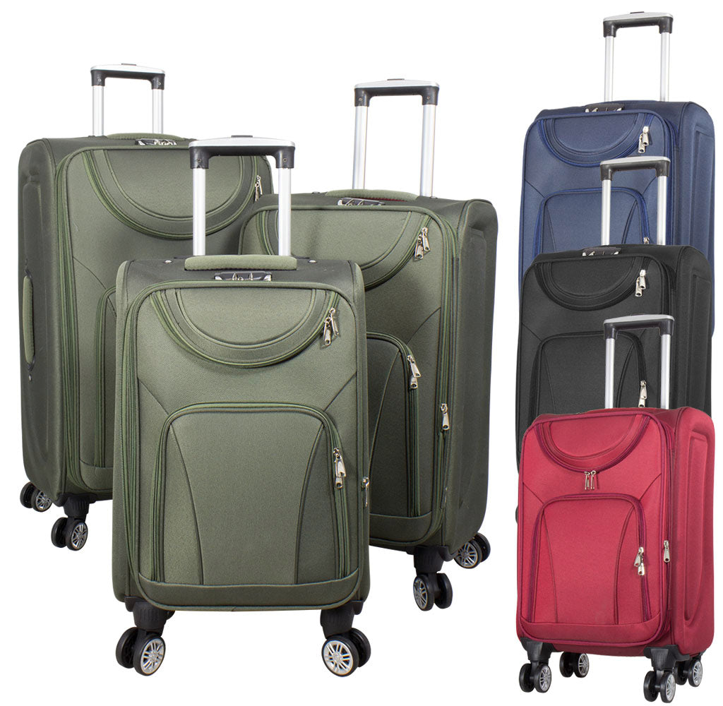 Nylon Kofferset 3tlg Maribor