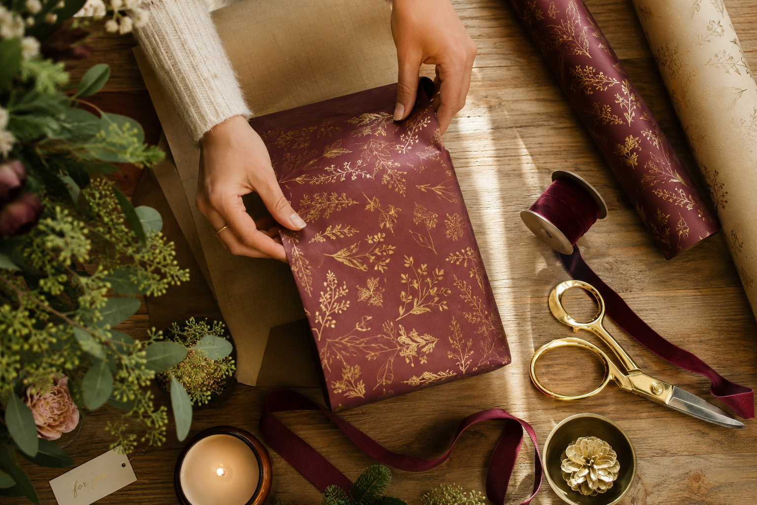 Geschenke richtig einpacken: So gelingt es wie vom Profi