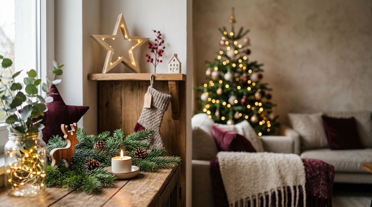 Skandinavische Weihnachtsdeko: So wird dein Zuhause nordisch, gemütlich und stilvoll