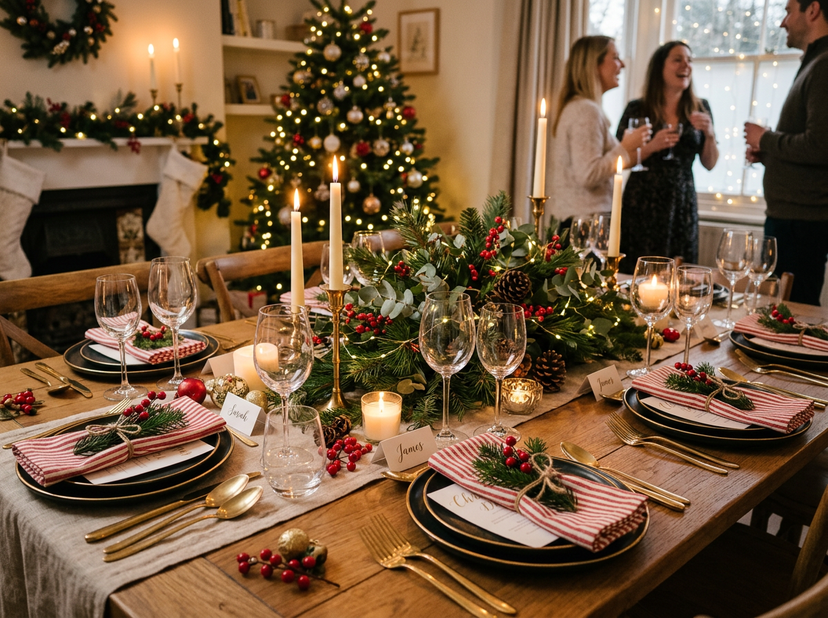 Tischdeko Weihnachten: 15 festliche Ideen für eine einladende Tafel