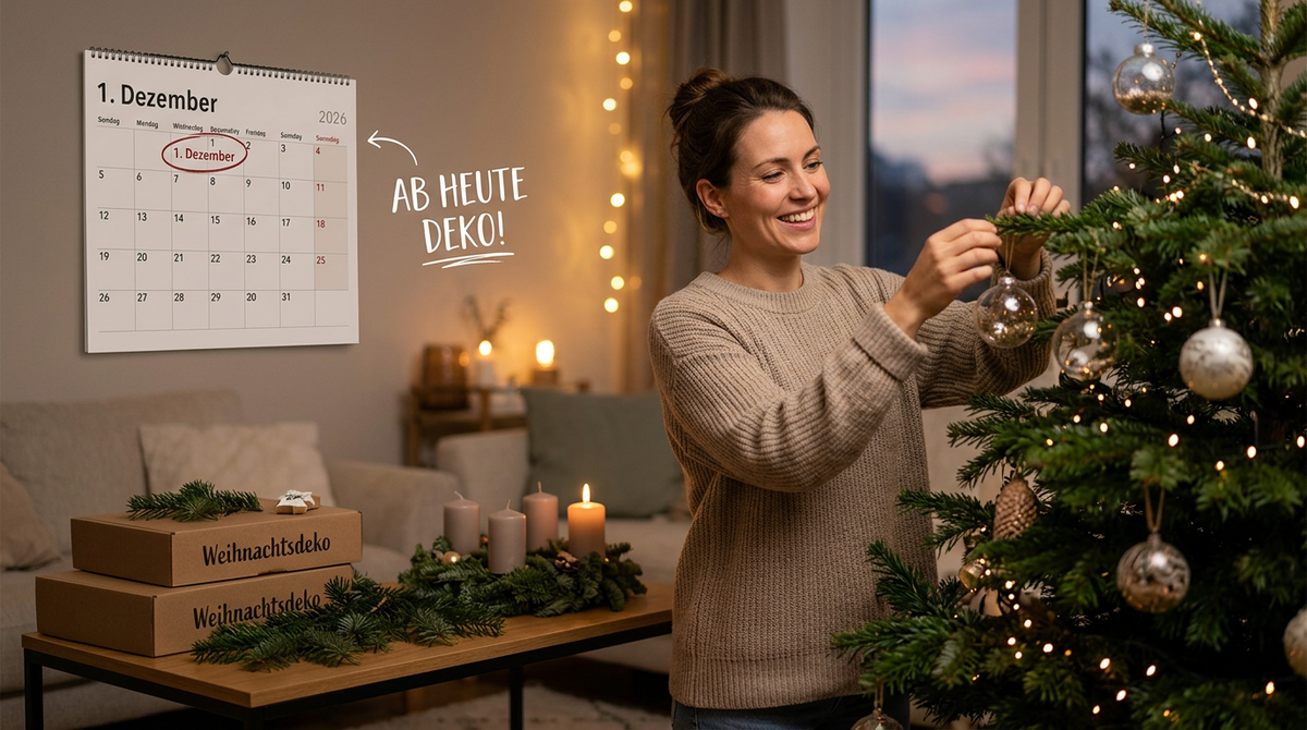 Ab wann Weihnachtsdeko?