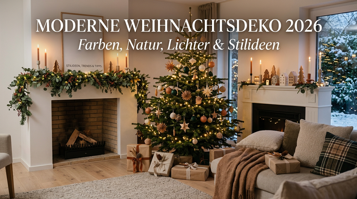 Moderne Weihnachtsdeko: Stilvolle Ideen für ein festliches Zuhause