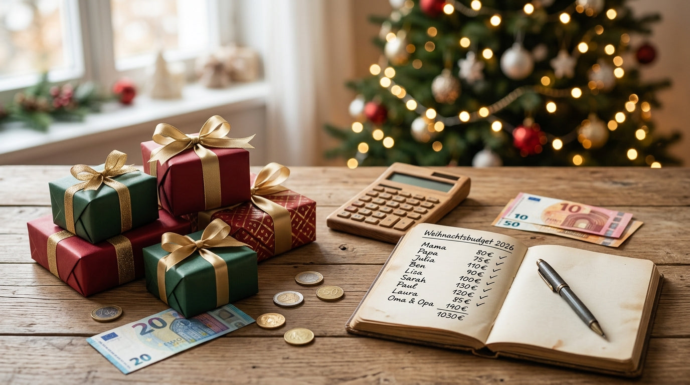 Weihnachtsgeschenke-Budget: Wie viel sollte man wirklich ausgeben?