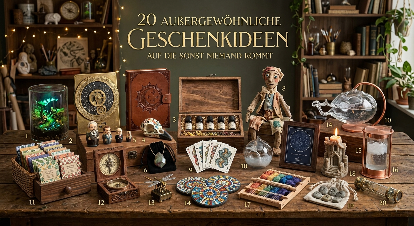 20 außergewöhnliche Geschenkideen, auf die sonst niemand kommt
