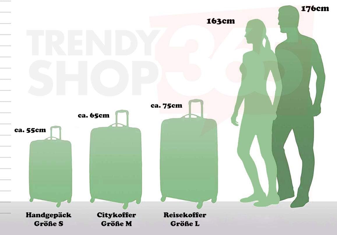 S, M oder L, welche Koffergröße ist die richtige für mich?
