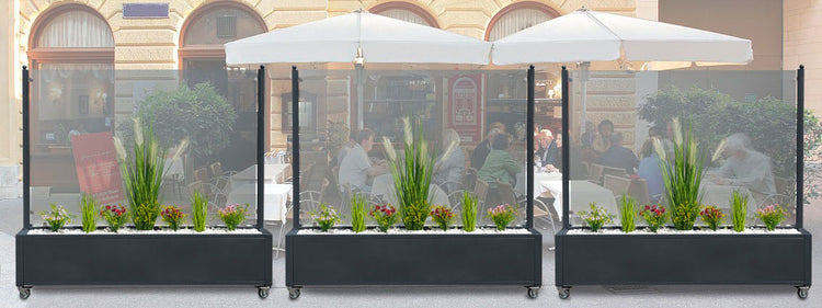 Mobiler XXL Windschutz