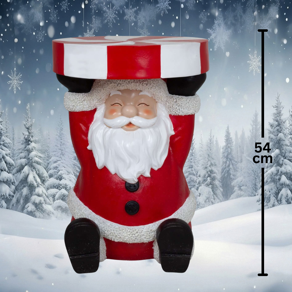 XL-Weihnachtsmann Tisch 54cm Outdoor