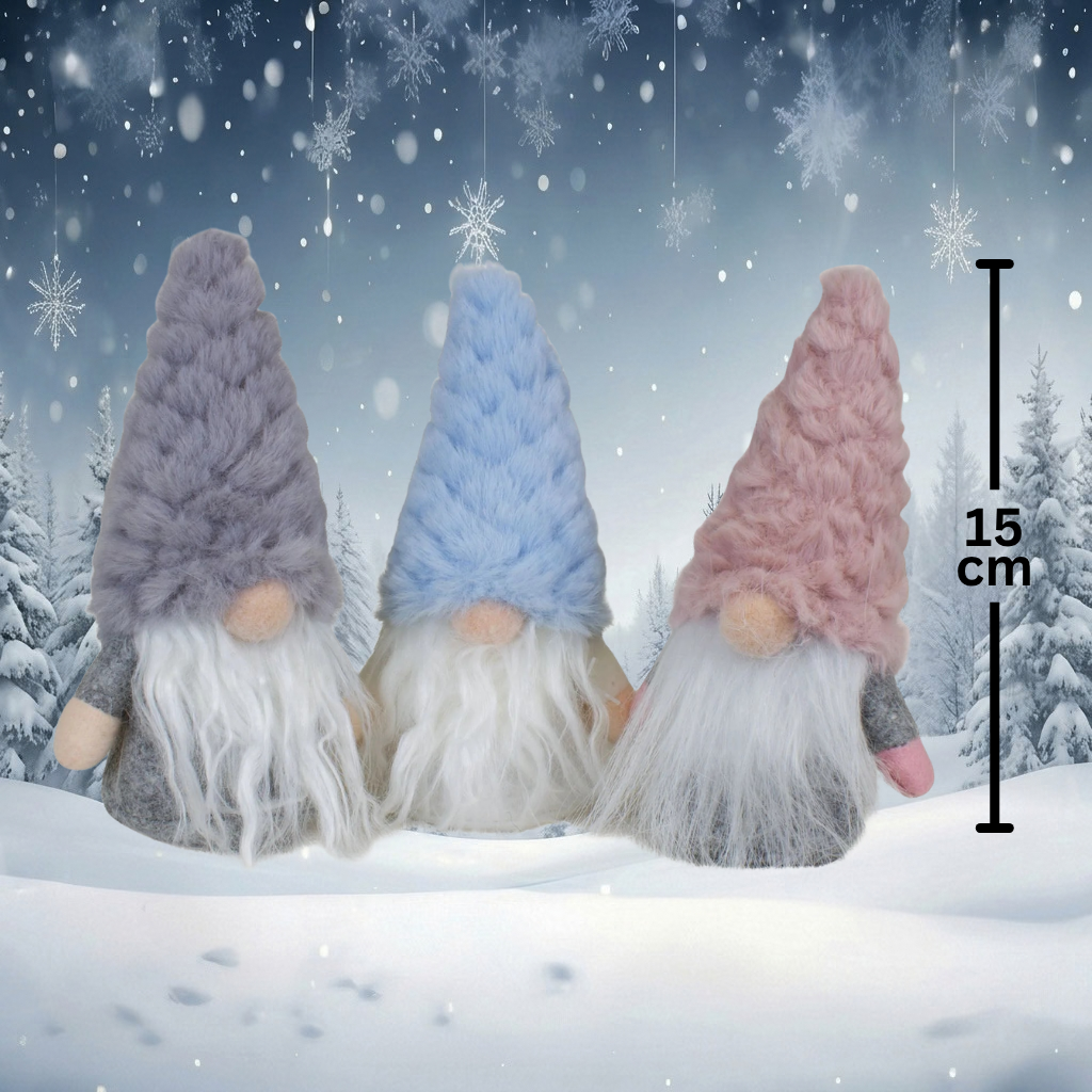 Gnome standing 15cm, 3 designs (24)