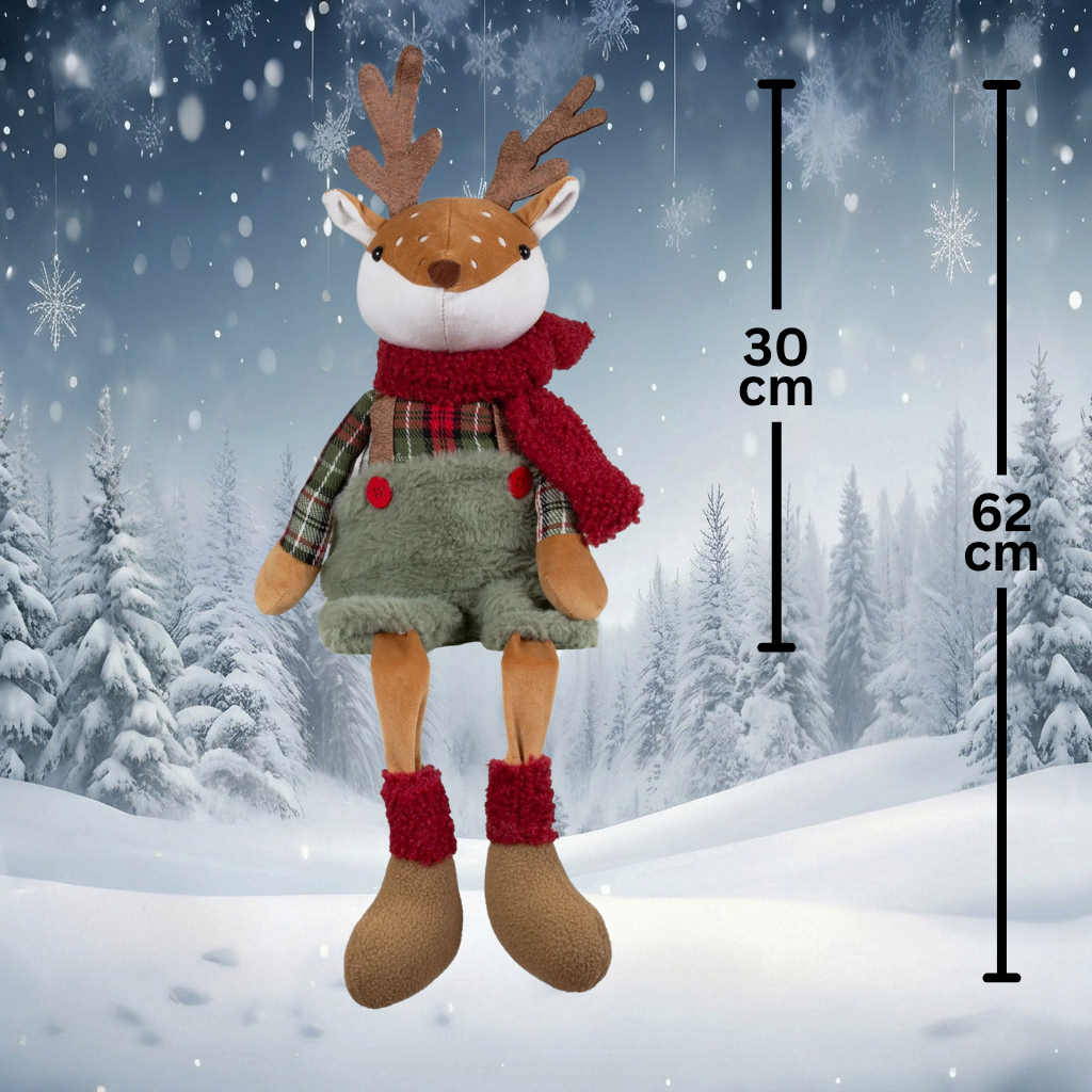 Deer Edge Sitter 30cm – 2 Designs, Handmade
