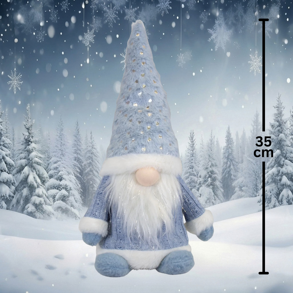 Gnome, sitting, 35cm, 2 designs (12)