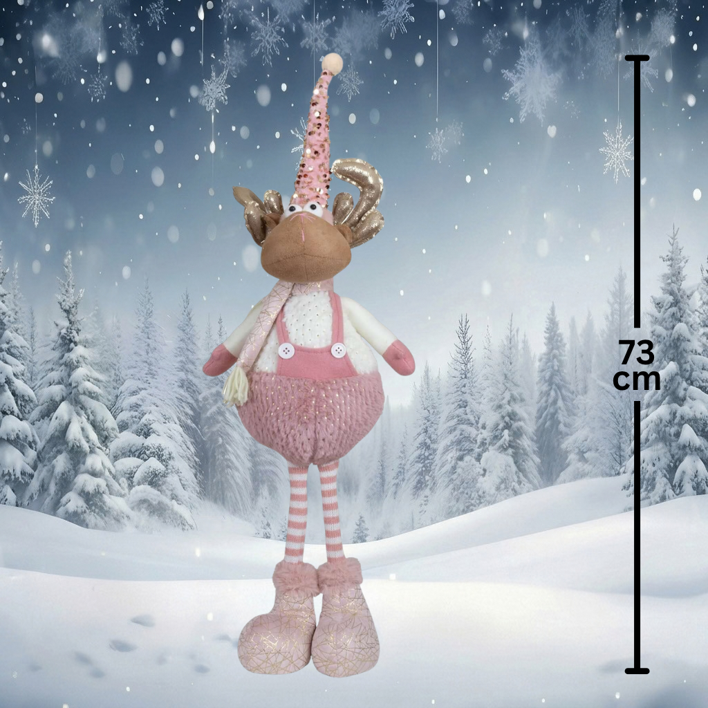Elch 60cm (73cm) stehend, 2 Stück