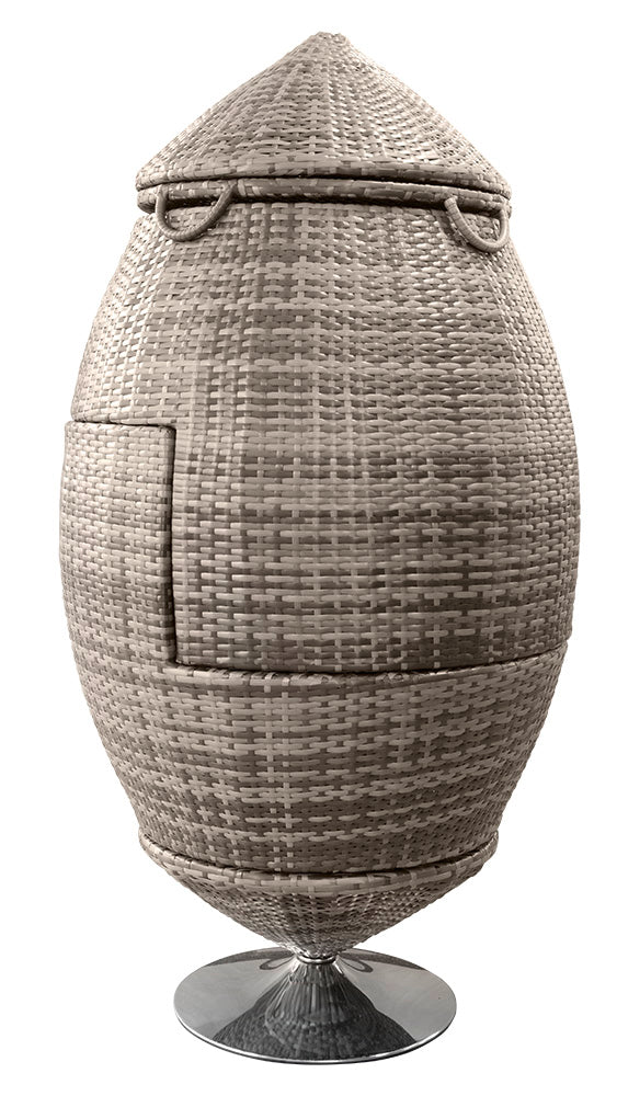 Gartenmöbelset 9tlg Farbe Light Sand / inkl.Schutzhülle