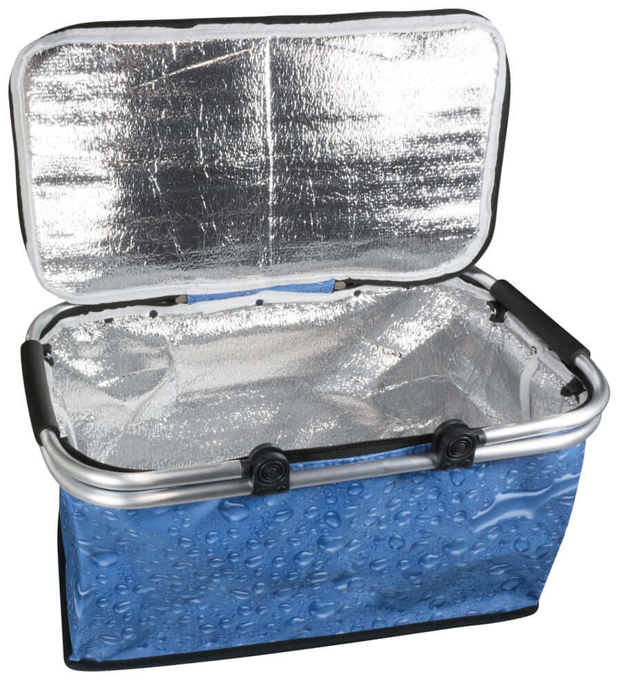 Kühlkorb Wassertropfendesign einklappbar in 2er-Pack
