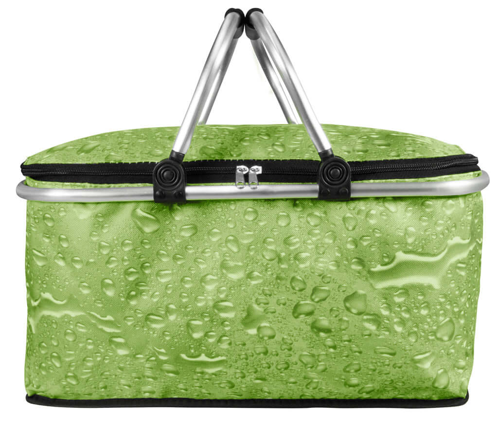 Kühlkorb Wassertropfendesign einklappbar in 2er-Pack