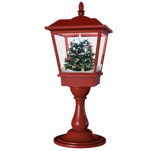 Schneiende LED Tischlaterne Baum 60cm