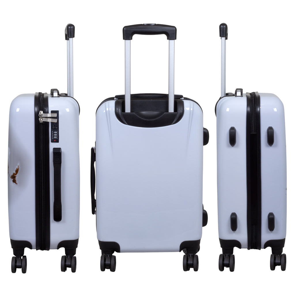 Motivkoffer Design Katze – Reisekoffer mit Motiv – Hartschale ABS/Polycarbonat – S M L – leicht & robust