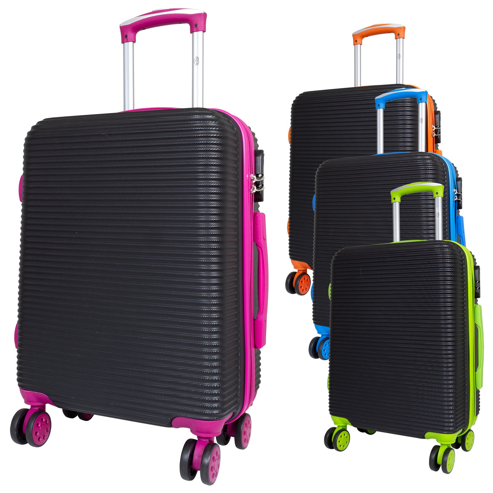 ABS Handgepäck Koffer Santorin - Größe S