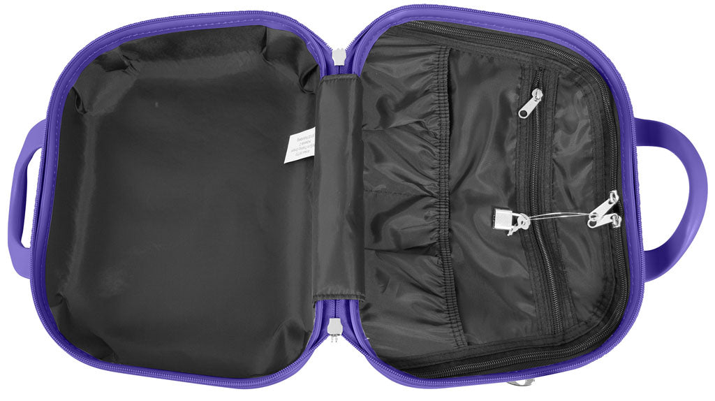 Beautycase Hartschale - Schminkkoffer 14 Liter blau