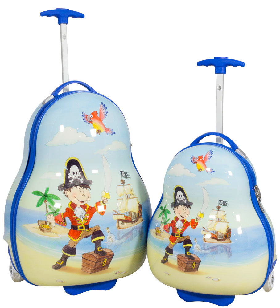 Kinderkoffer und Kofferset 2tlg Pirat