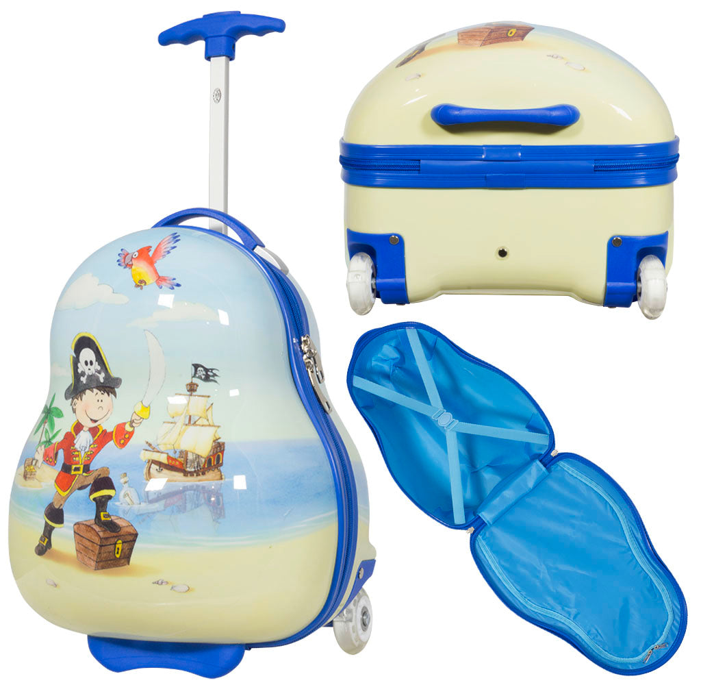 Kinderkoffer und Kofferset 2tlg Pirat