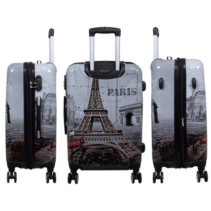 Polycarbonat großer ReiseKoffer Paris - Größe L