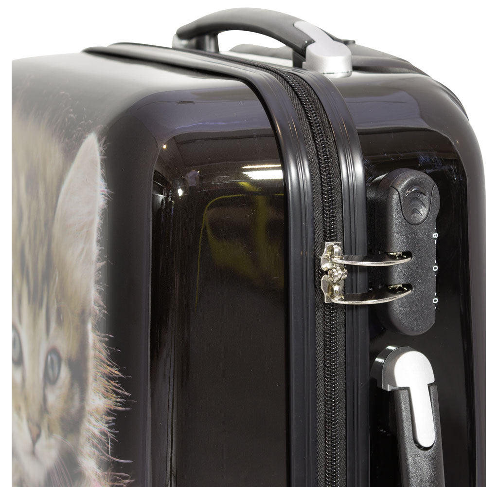 Motivkoffer und Kofferset 3tlg Katze