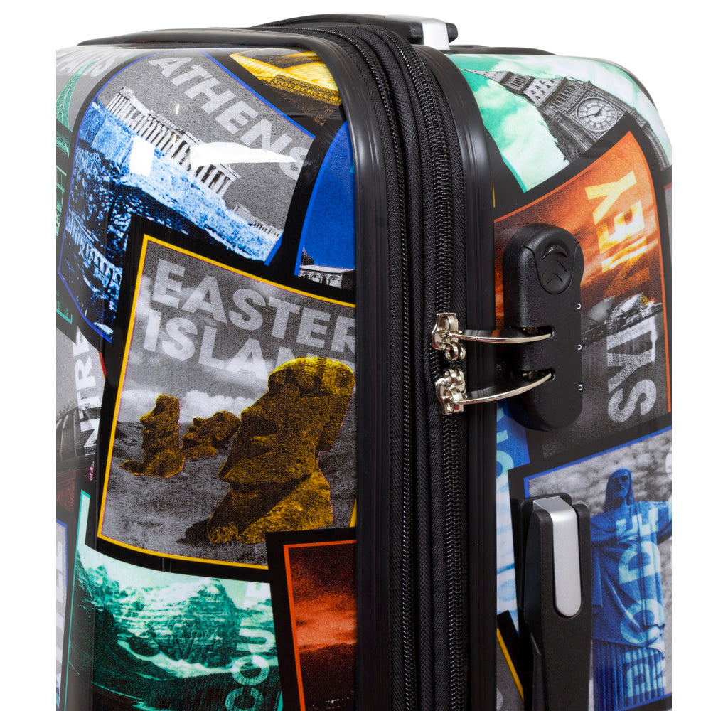 Motivkoffer und Kofferset 3tlg City