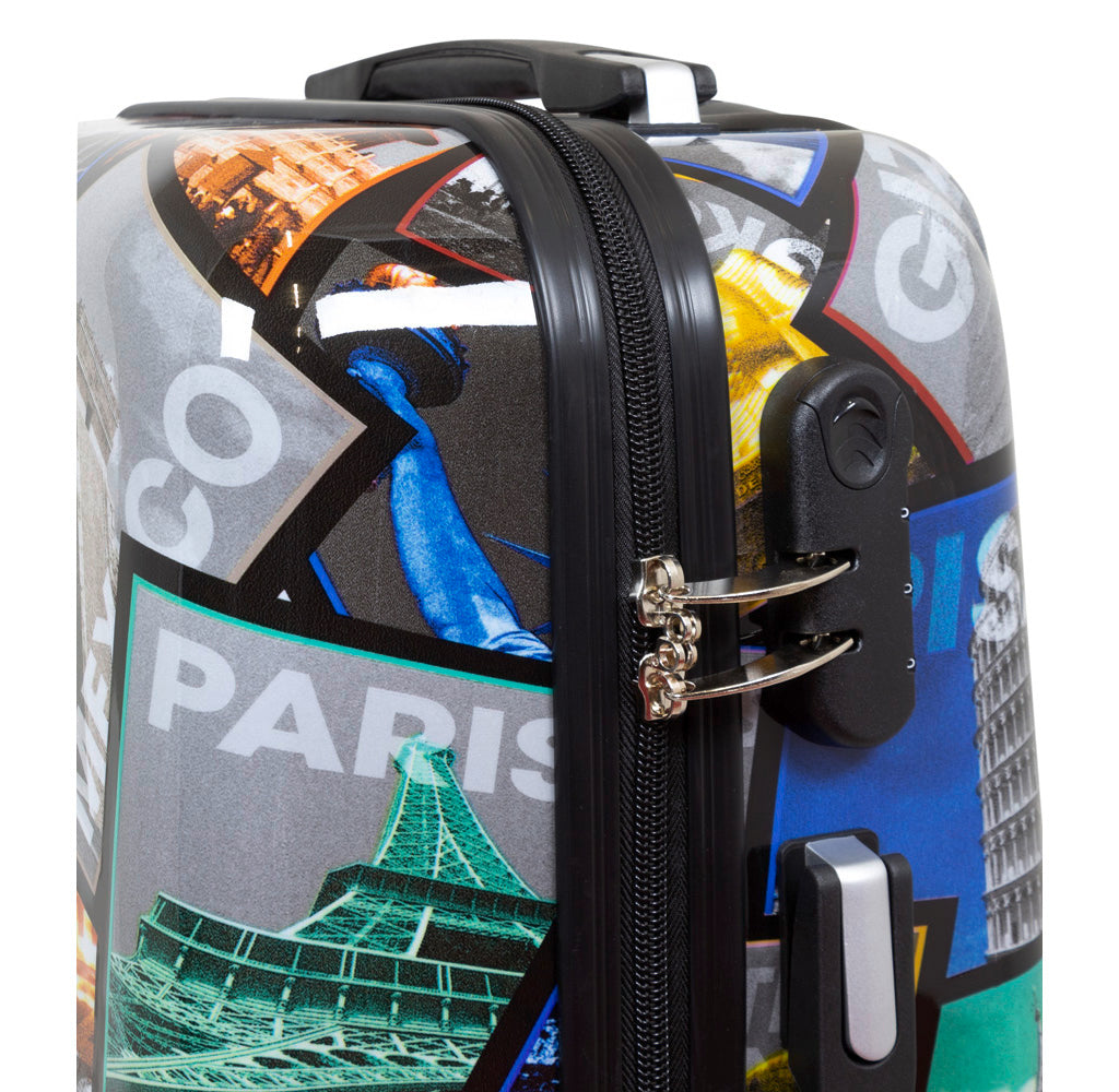 Polycarbonat Handgepäck Koffer City - Größe S