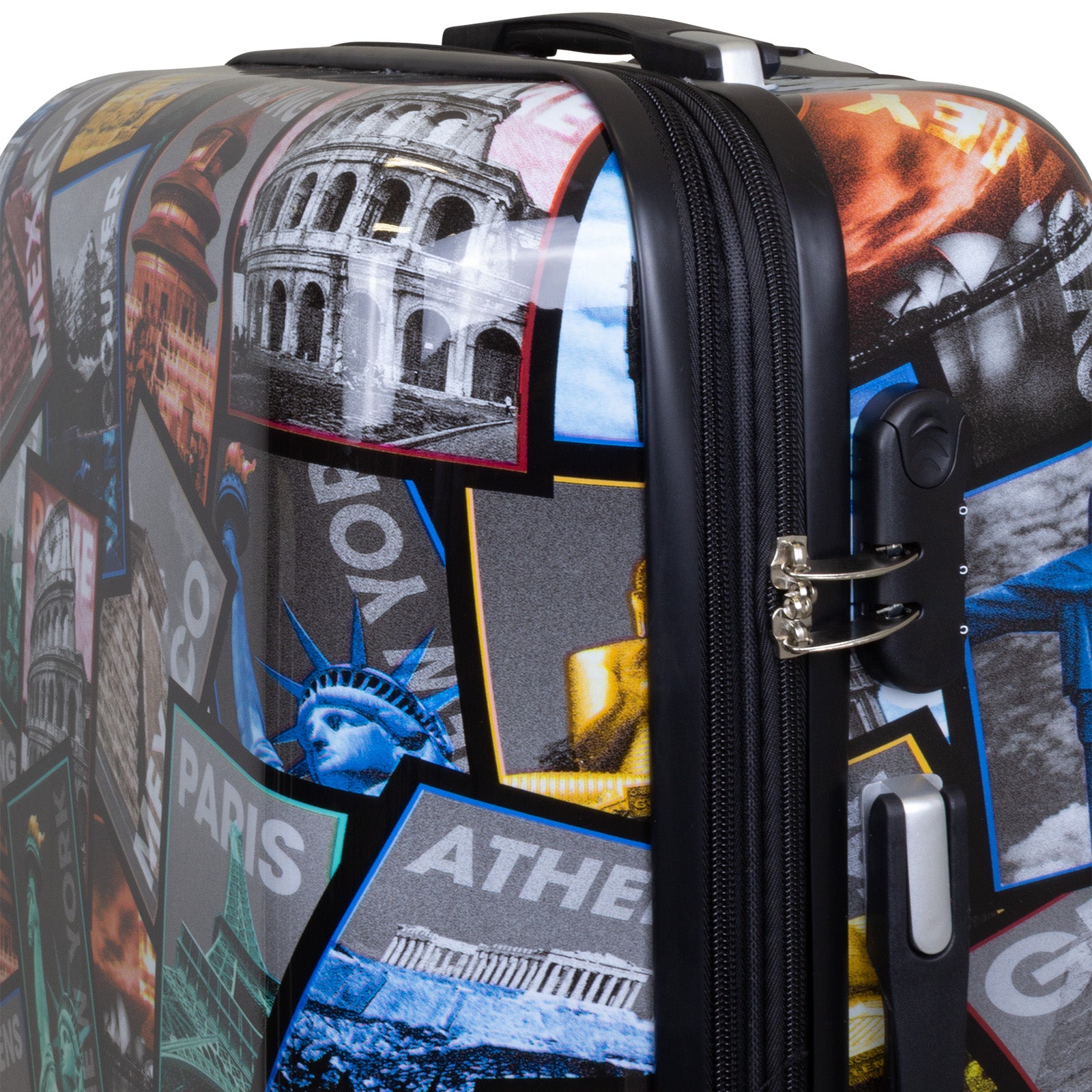 Polycarbonat großer Reisekoffer City - Größe L