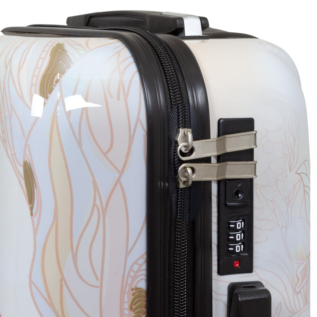 Motivkoffer Design Schmetterling – Reisekoffer mit Motiv – Hartschale ABS/Polycarbonat – S M L – leicht & robust