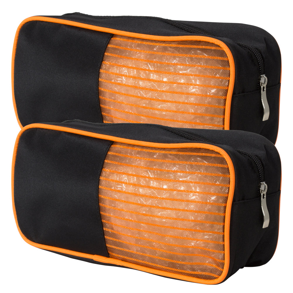 2er Set Kosmetiktasche mit Sichtfenster