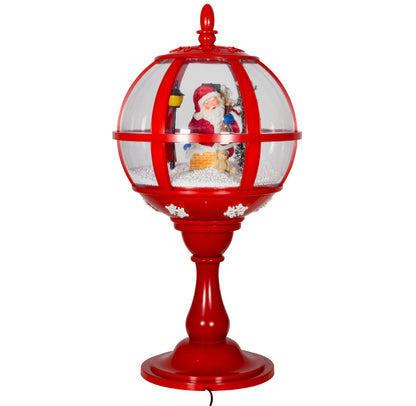 Schneiende LED Tischlaterne Santa 60cm